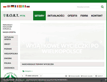 Tablet Screenshot of bort.pl