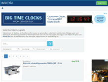 Tablet Screenshot of bort.nu